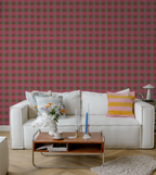 Buffalo plaid pink