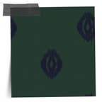Preppy Ikat in Grass, Wallpaper