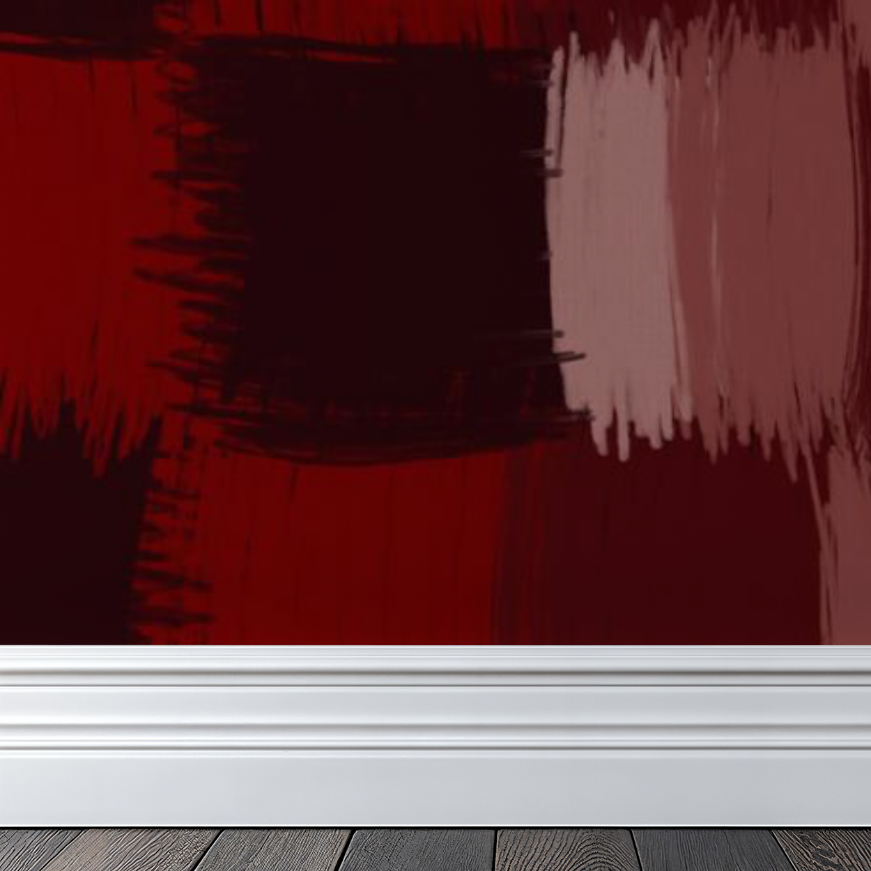 Quilted scratches in reds, Wallpaper