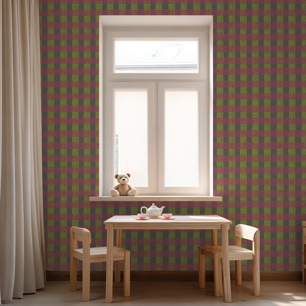Buffalo plaid bright duex