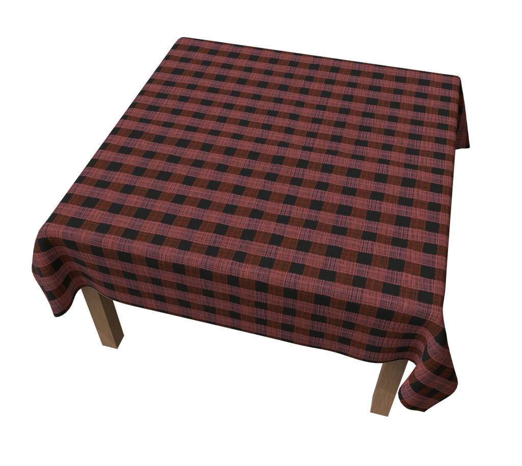 Buffalo plaid pink red black
