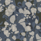 Marbled in Midnight Moss, Wallpaper