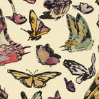 Cabinet Butterflies, Wallpaper