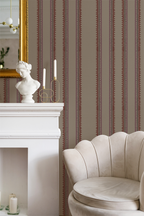 Cross stitch stripes, Wallpaper