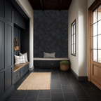 Marled in Navy, Wallpaper