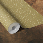 Ditsy Ikat in Marigold, Wallpaper