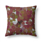 Pink marbleds pillow 22in