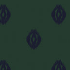 Preppy Ikat in Grass, Wallpaper