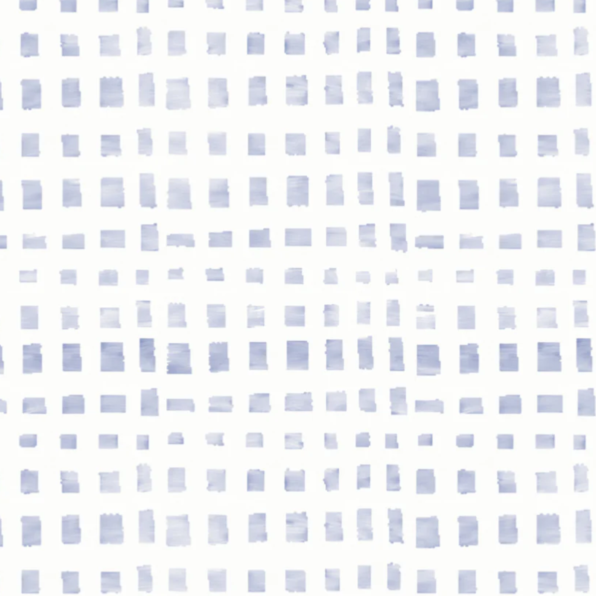 Tidal Grid in Blue, Wallpaper Grasscloth